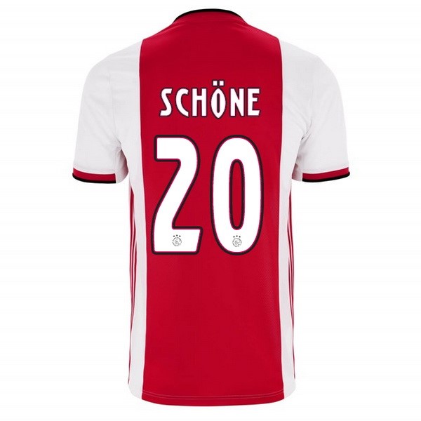 Camisetas Ajax Primera equipo Schone 2019-20 Rojo